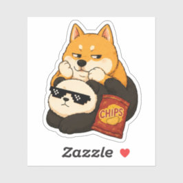 Emotioneel Ondersteund Door Snacks Sticker