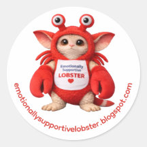Emotioneel Ondersteunende Kreeftstickers