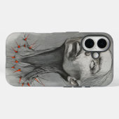 emotioneel portret met doorn Case-Mate iPhone case (Achterkant (horizontaal))
