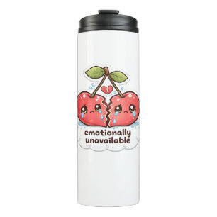 Emotioneel Rode Kersen Thermokop Thermosbeker