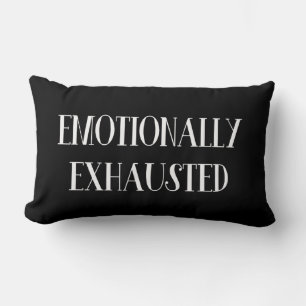emotioneel uitgeput, emotioneel uitgeput, emot kussen