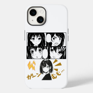 Emotionele Anime grids. Geen BG Case-Mate iPhone 14 Hoesje