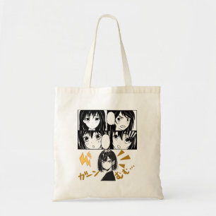 Emotionele Anime grids. Geen BG Tote Bag