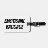 Emotionele Bagage Bagagelabel (Voorkant horizontaal)