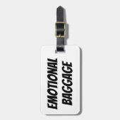 Emotionele Bagage Bagagelabel (Voorkant verticaal)