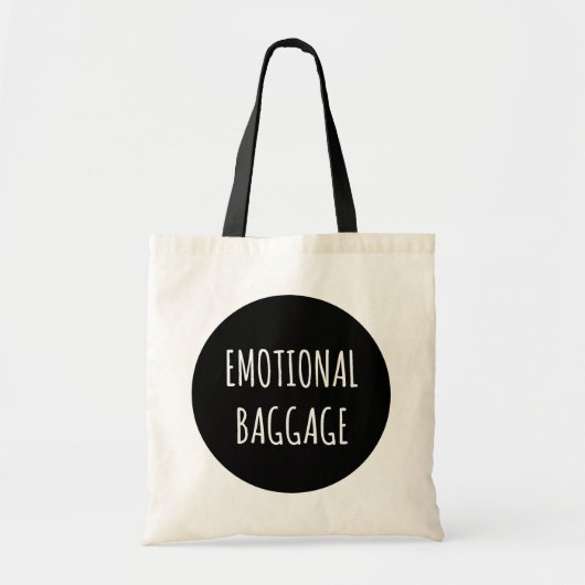 Emotionele Bagage Cirkel Tas (Voorkant)