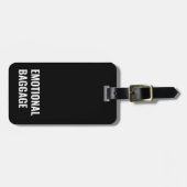 Emotionele Bagage Sarcastisch Grappig Gezegde Bagagelabel (Voorkant horizontaal)