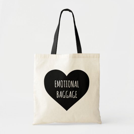 Emotionele bagage Tas hart (Voorkant)