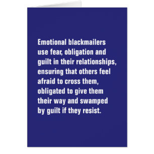 Emotionele chanteurs gebruiken angst, verplichting