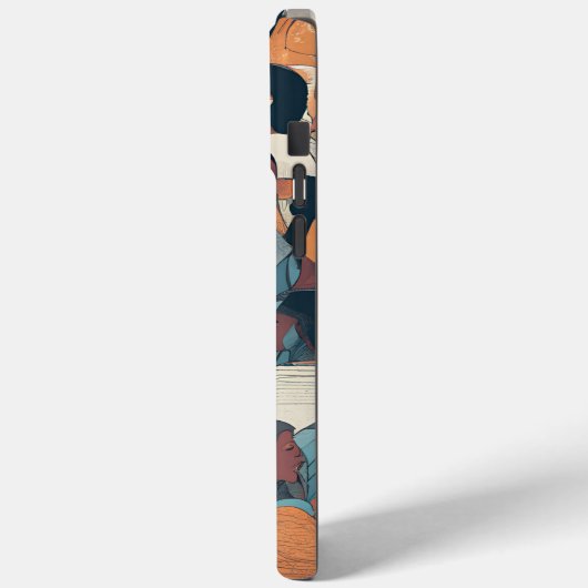 Emotionele diversiteit Case-Mate iPhone case (Achterkant / Links)