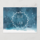 Emotionele Essential Oils Class of Starry Sky Briefkaart (Voorkant)