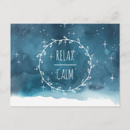 Emotionele Essential Oils Class of Starry Sky Briefkaart