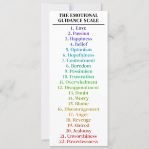 Emotionele geleidingsschaal Rainbow Large Bladwijz