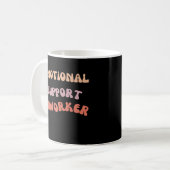 Emotionele Help Collega Classic Meme Koffiemok (Voorkant links)