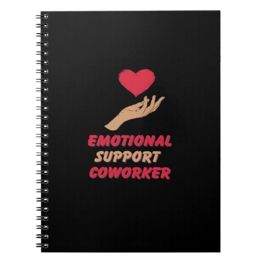 Emotionele Help Collega Classic Vibes Notitieboek (Voorkant)