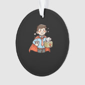 Emotionele Help Collega Klassieke Virale Meme Ornament (voorkant)