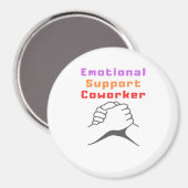 Emotionele hulp beste collega magneet (Voorkant / Achterkant)