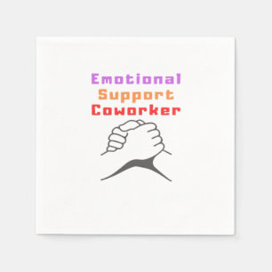 Emotionele hulp beste collega servet