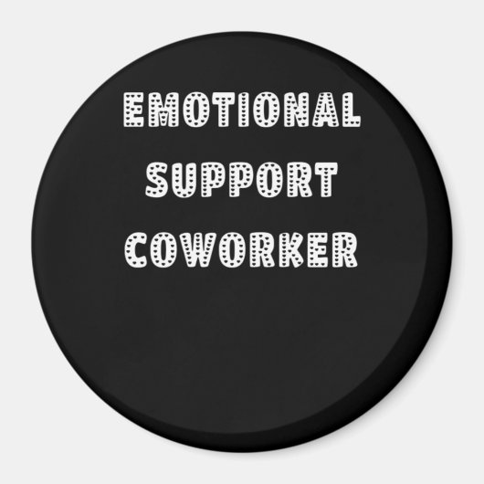 Emotionele hulp Collega Chill Meme Magneet (Voorkant)