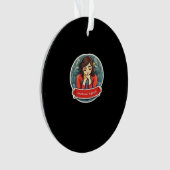 Emotionele hulp Collega Chilling Meme Ornament (voorkant)