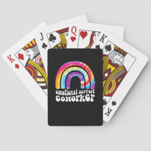 Emotionele hulp Collega Classic - Werk Bestie Pokerkaarten
