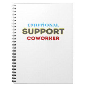 Emotionele hulp Collega, Collega Gift, Collega F Notitieboek