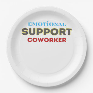 Emotionele hulp Collega, Collega Gift, Collega F Papieren Bordje