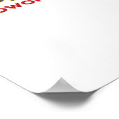 Emotionele hulp Collega, Collega Gift, Collega F Poster (Hoek)