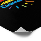 Emotionele hulp Collega geschenken voor het werk B Poster (Hoek)