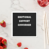 Emotionele Hulp Collega Relax Meme Servet (Insitu)