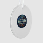 Emotionele hulp collega, typografie Classic Ornament (voorkant)
