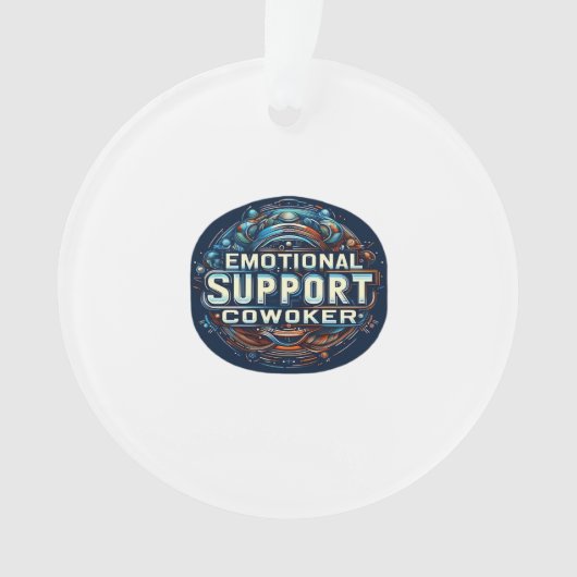 Emotionele hulp collega, typografie Classic Ornament (voorkant)