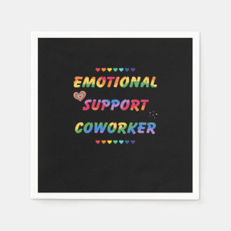 Emotionele hulp collega voor meme viral servet