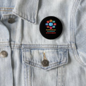 Emotionele hulp collega voor memetrend ronde button 5,7 cm (In situ)