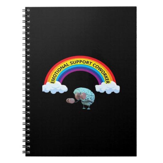 Emotionele hulp, collega's, emotionele hulp notitieboek (Voorkant)