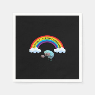 Emotionele hulp, collega's, emotionele hulp servet