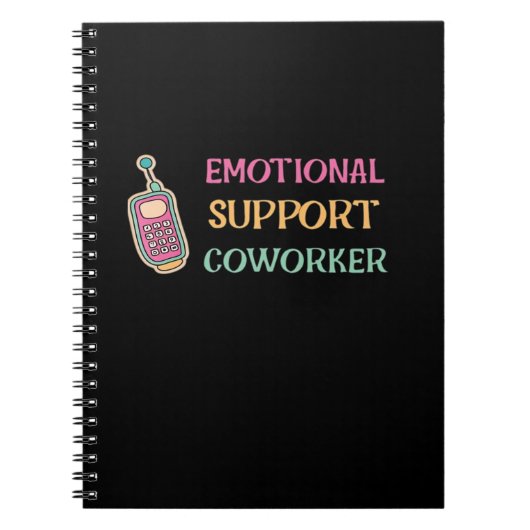 Emotionele hulp Coworker Basic Notitieboek (Voorkant)