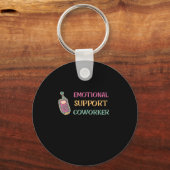 Emotionele hulp Coworker Basic Sleutelhanger (Voorkant)