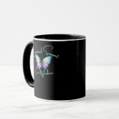 Emotionele hulp Coworker Butterfly Classic Mok (Voorkant links)
