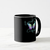 Emotionele hulp Coworker Butterfly Classic Mok (Voorkant rechts)