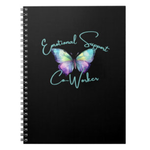 Emotionele hulp Coworker Butterfly Classic Notitieboek