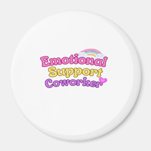 Emotionele hulp Coworker Chill Magneet (Voorkant)