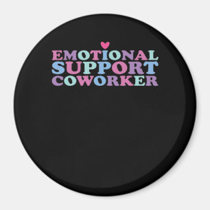 Emotionele hulp Coworker Chill Meme en Viral Magneet