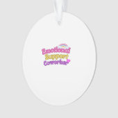 Emotionele hulp Coworker Chill Ornament (voorkant)