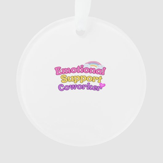Emotionele hulp Coworker Chill Ornament (voorkant)