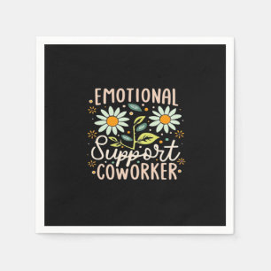 Emotionele hulp Coworker Classic Chill Meme Servet