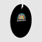 Emotionele hulp Coworker Classic Chilling Meme Ornament (voorkant)