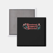 Emotionele hulp Coworker Classic Funny Trend Magneet (Voorkant / Achterkant)