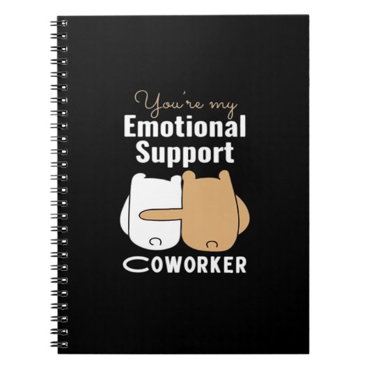 Emotionele hulp Coworker Classic Notitieboek (Voorkant)