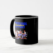 Emotionele hulp Coworker Classic voor grappige mem Mok (Voorkant links)